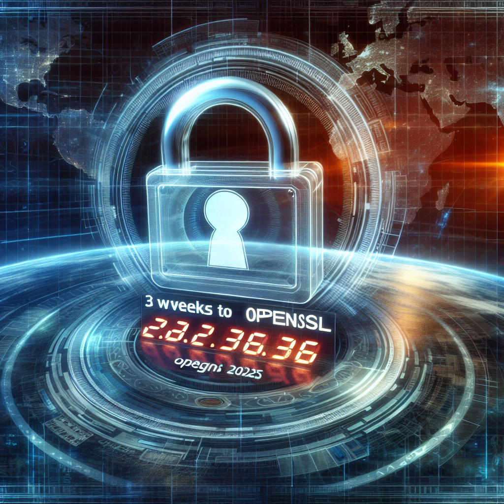 3 Semanas para OpenSSL 2025