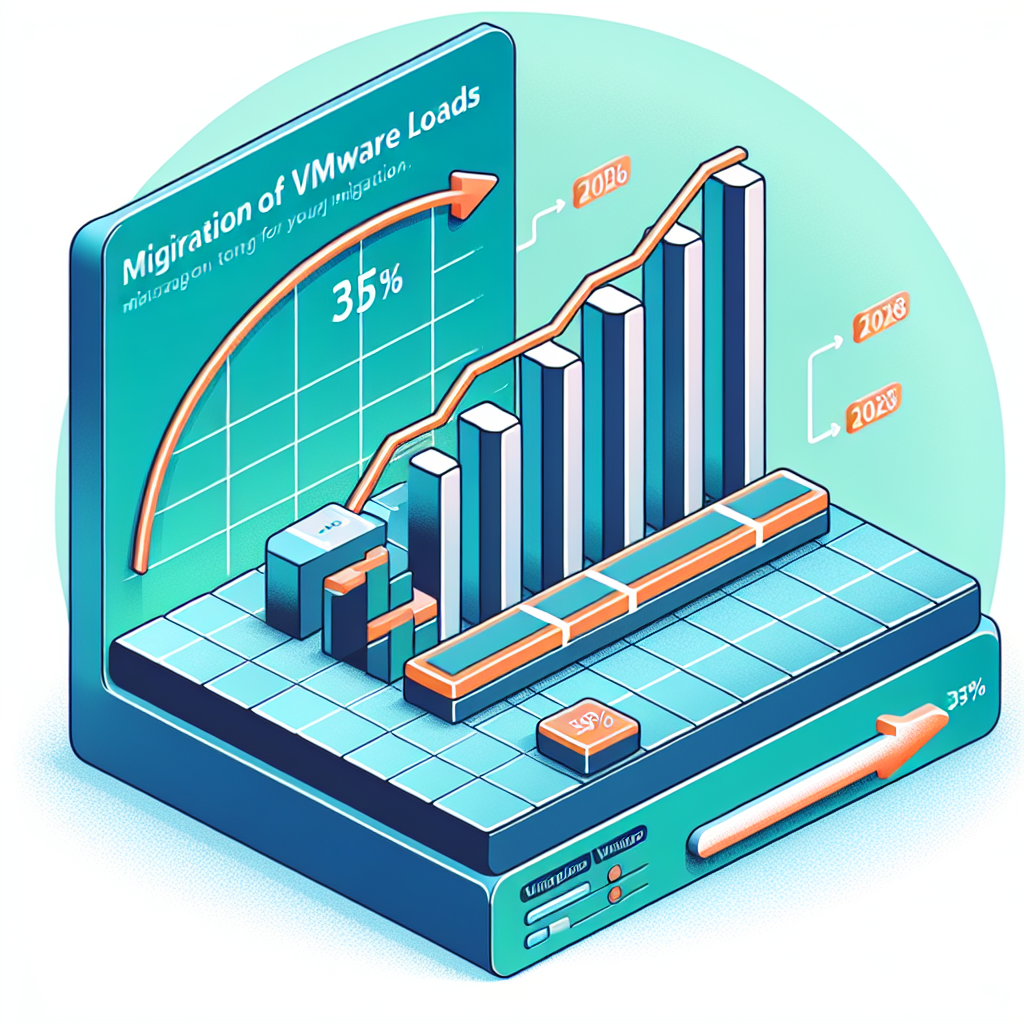 35% de cargas de VMware migrarán para 2028