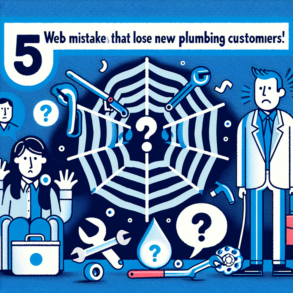 5 Errores Web que Pierden Nuevos Clientes de Plomería