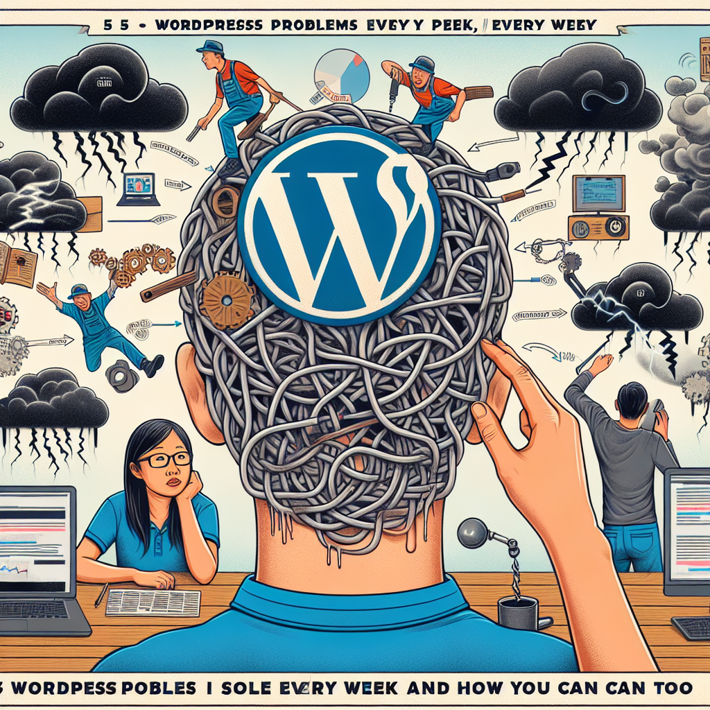 5 Problemas de WordPress que Resuelvo Cada Semana y Cómo Tú También Puedes