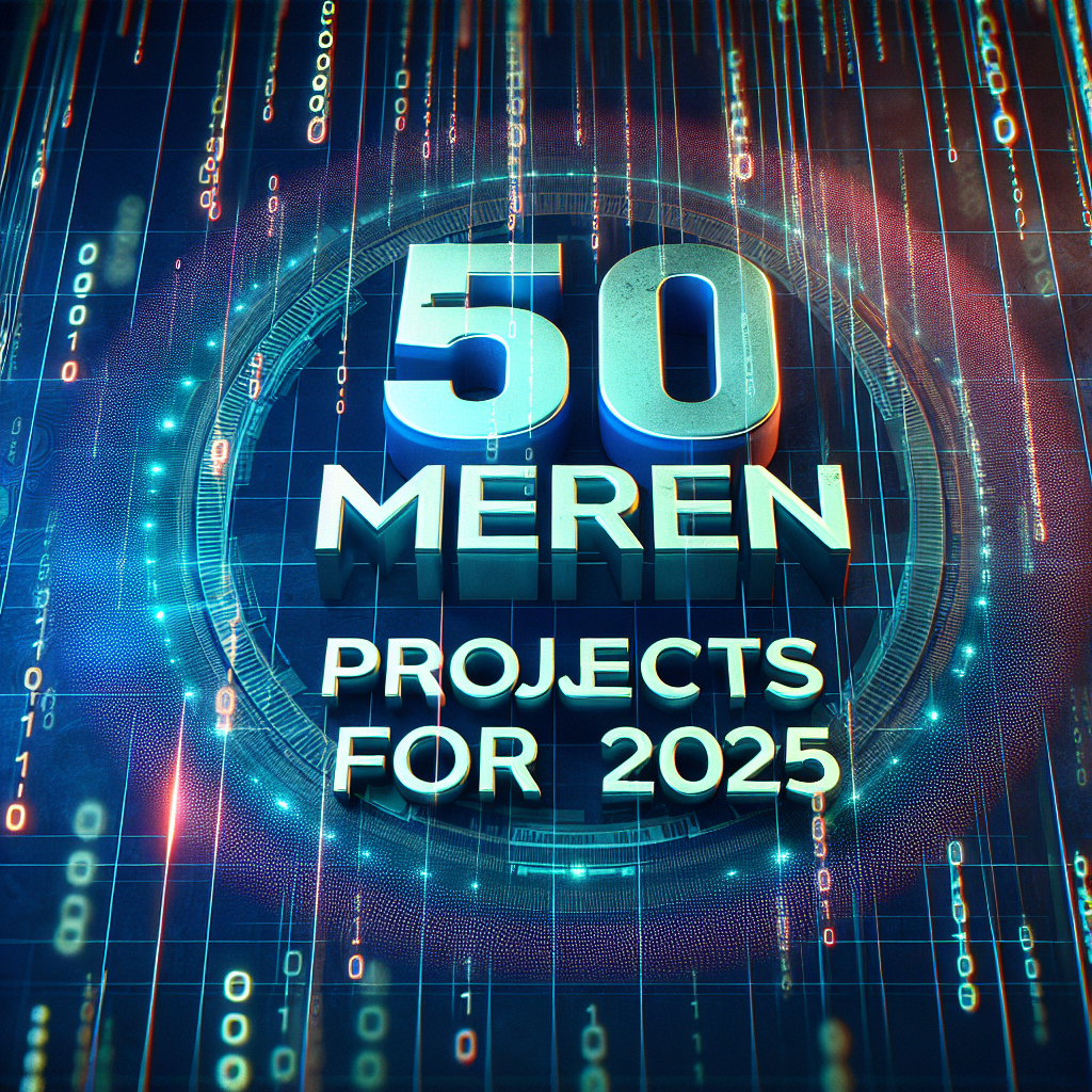 50+ Proyectos MERN para 2025