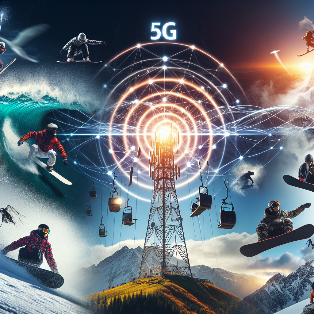 5G para Deportes Extremos: WAN Inigualable