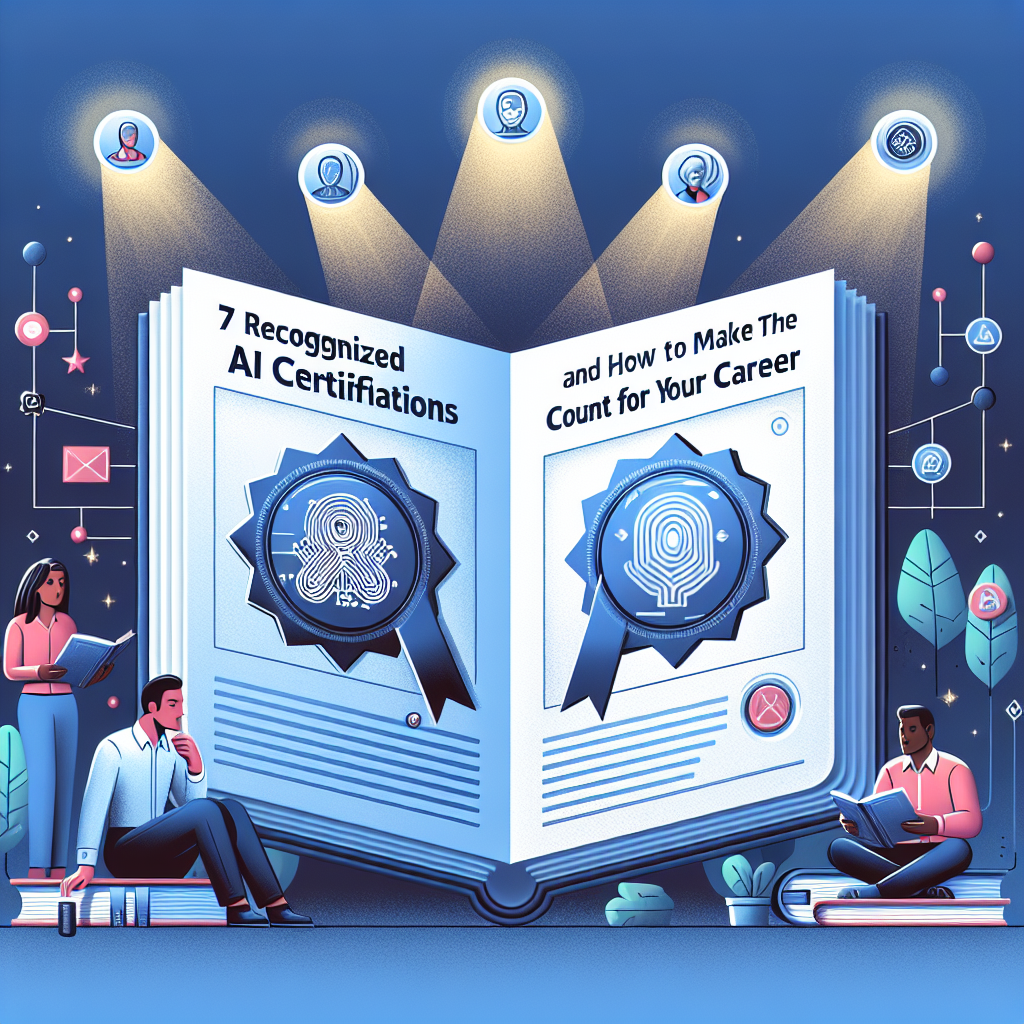 7 Certificaciones de IA Reconocidas y Cómo Hacer Que Cuenten en tu Carrera