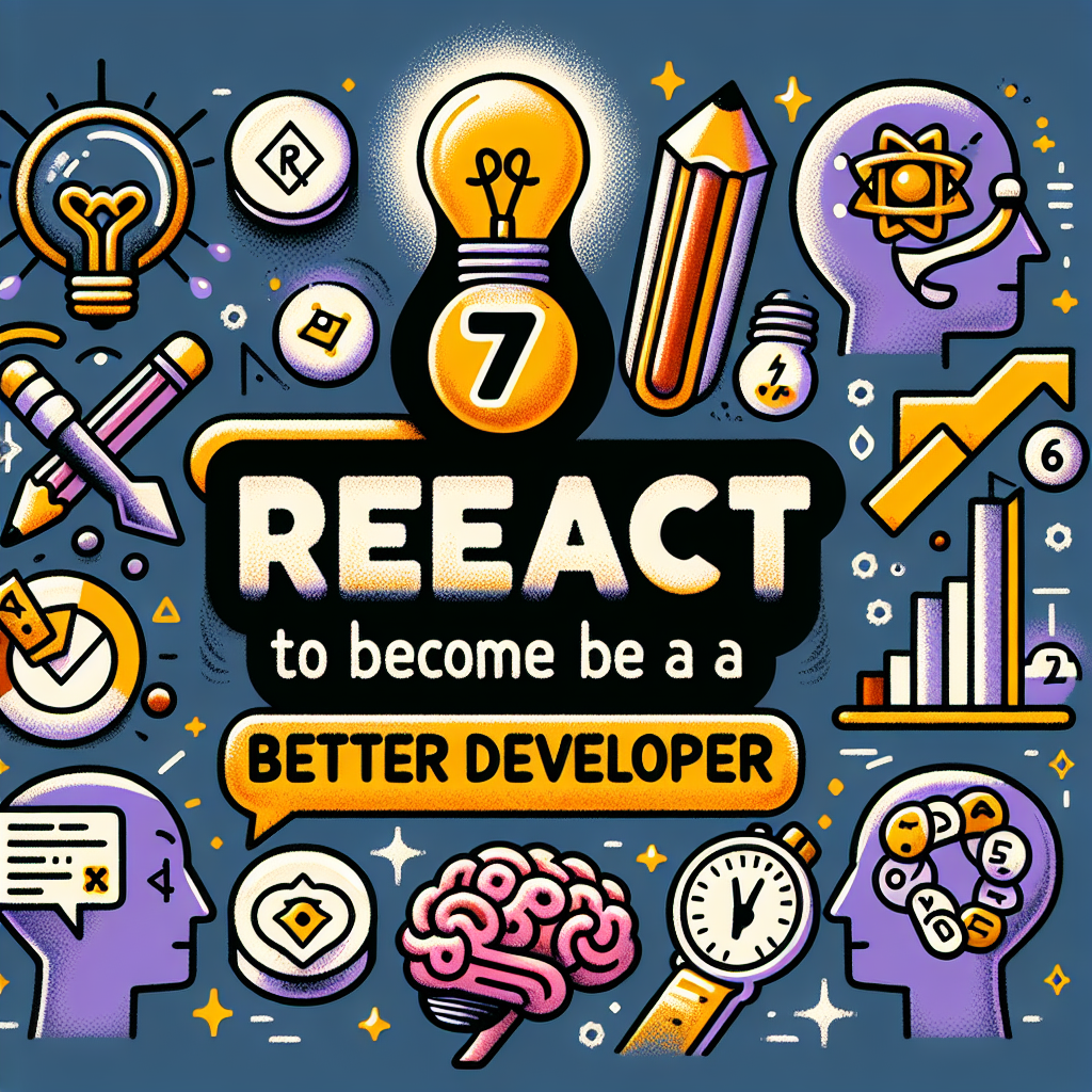 7 Consejos de React para Ser un Mejor Desarrollador