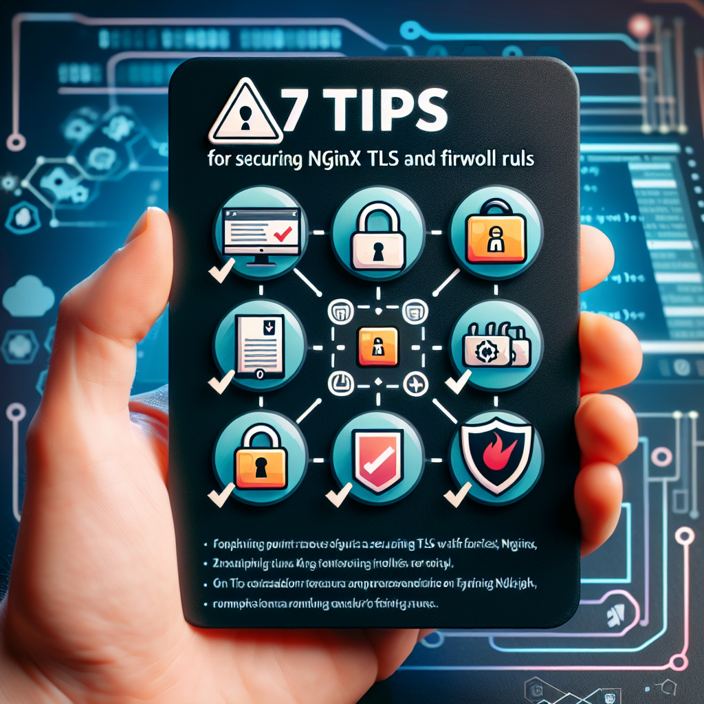 7 Consejos para asegurar Nginx con TLS y reglas de firewall