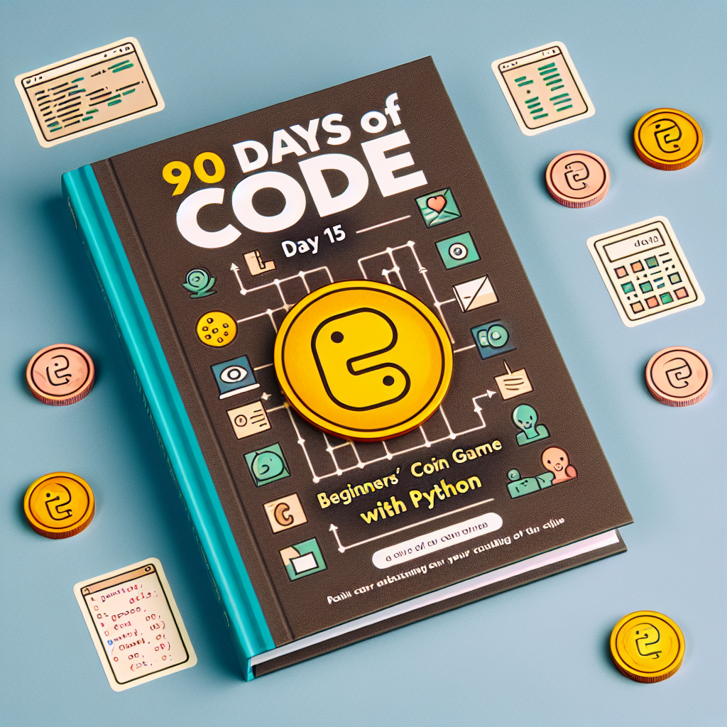 90 Días de Código: Día 15 — Juego de Moneda para Principiantes con Python