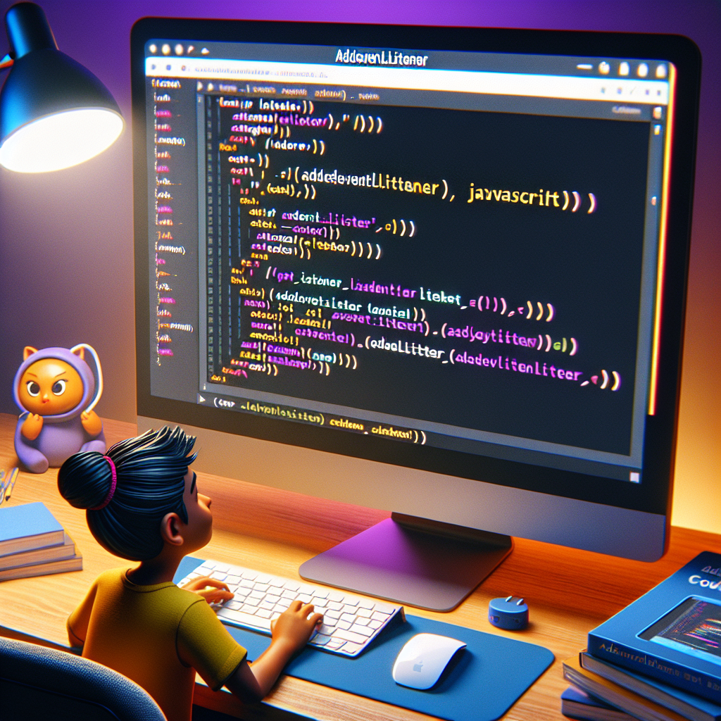 addEventListener en JavaScript: Guía para principiantes