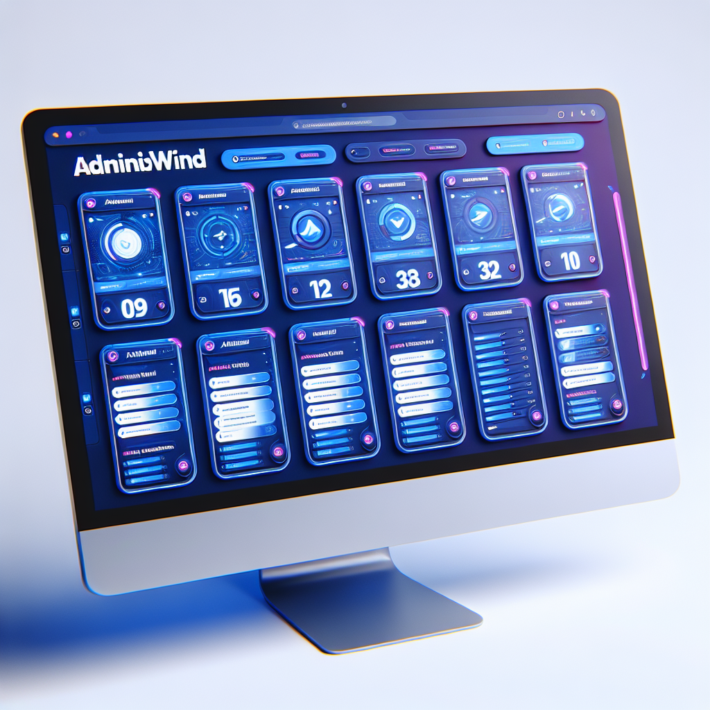 AdminWind: Plantilla Admin gratis y 10 plantillas TailwindCSS para 2025