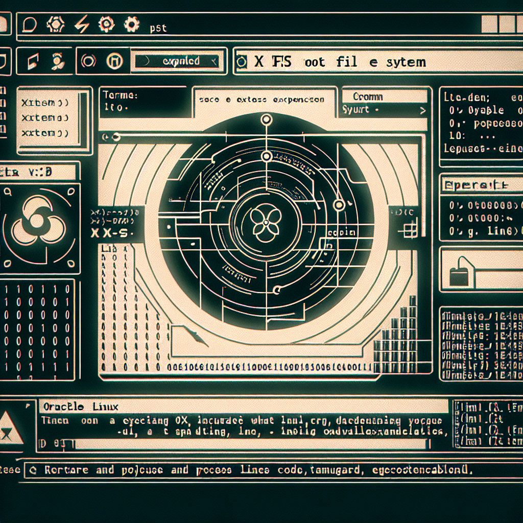Ampliar la raíz XFS en Oracle Linux 8
