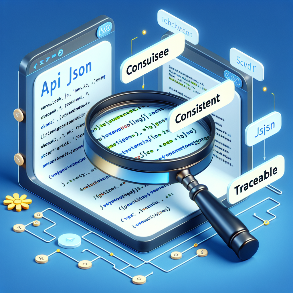 API JSON: Concisa, Consistente y Rastreable