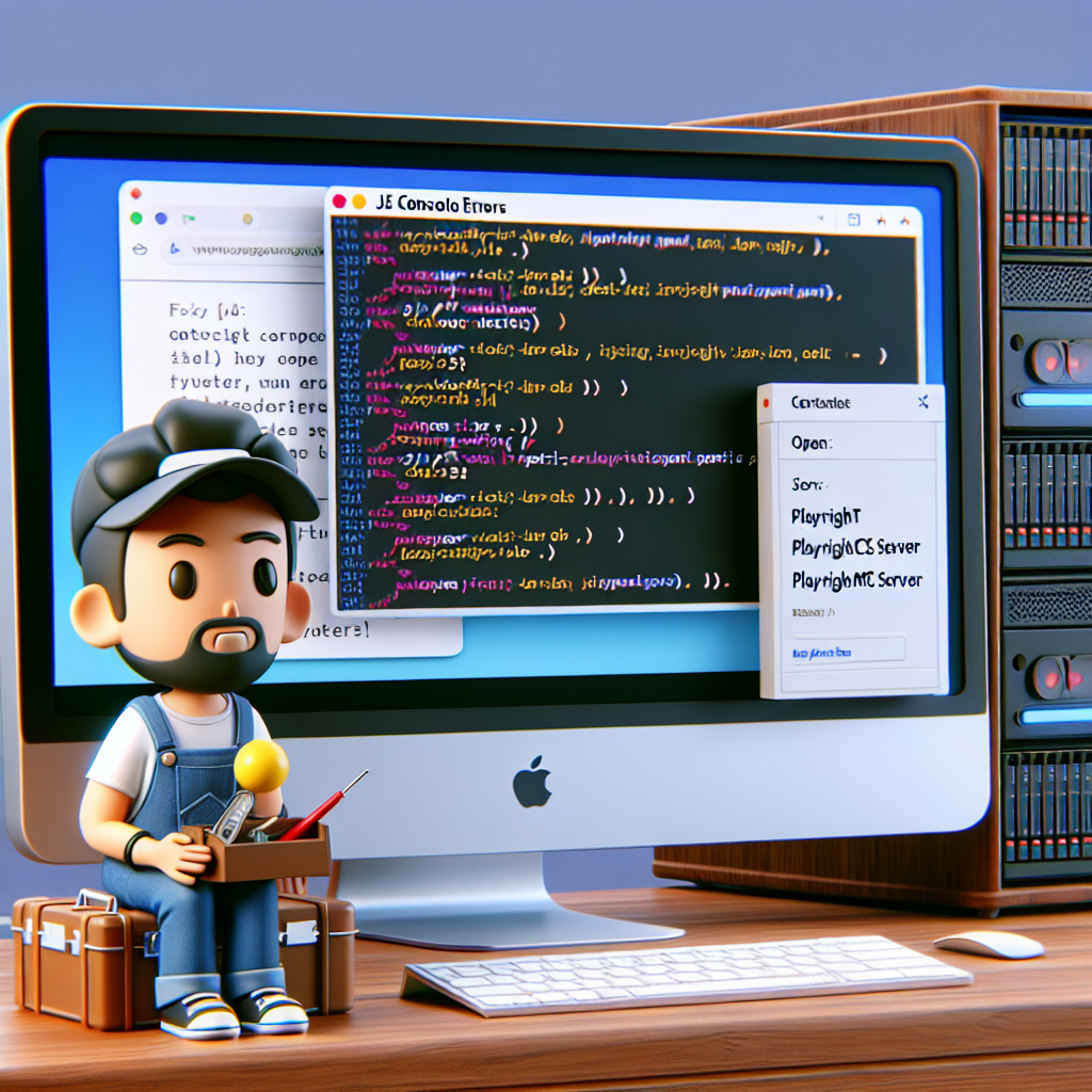 Arreglar errores de la consola JS con Kiro y el MCP Server de Playwright