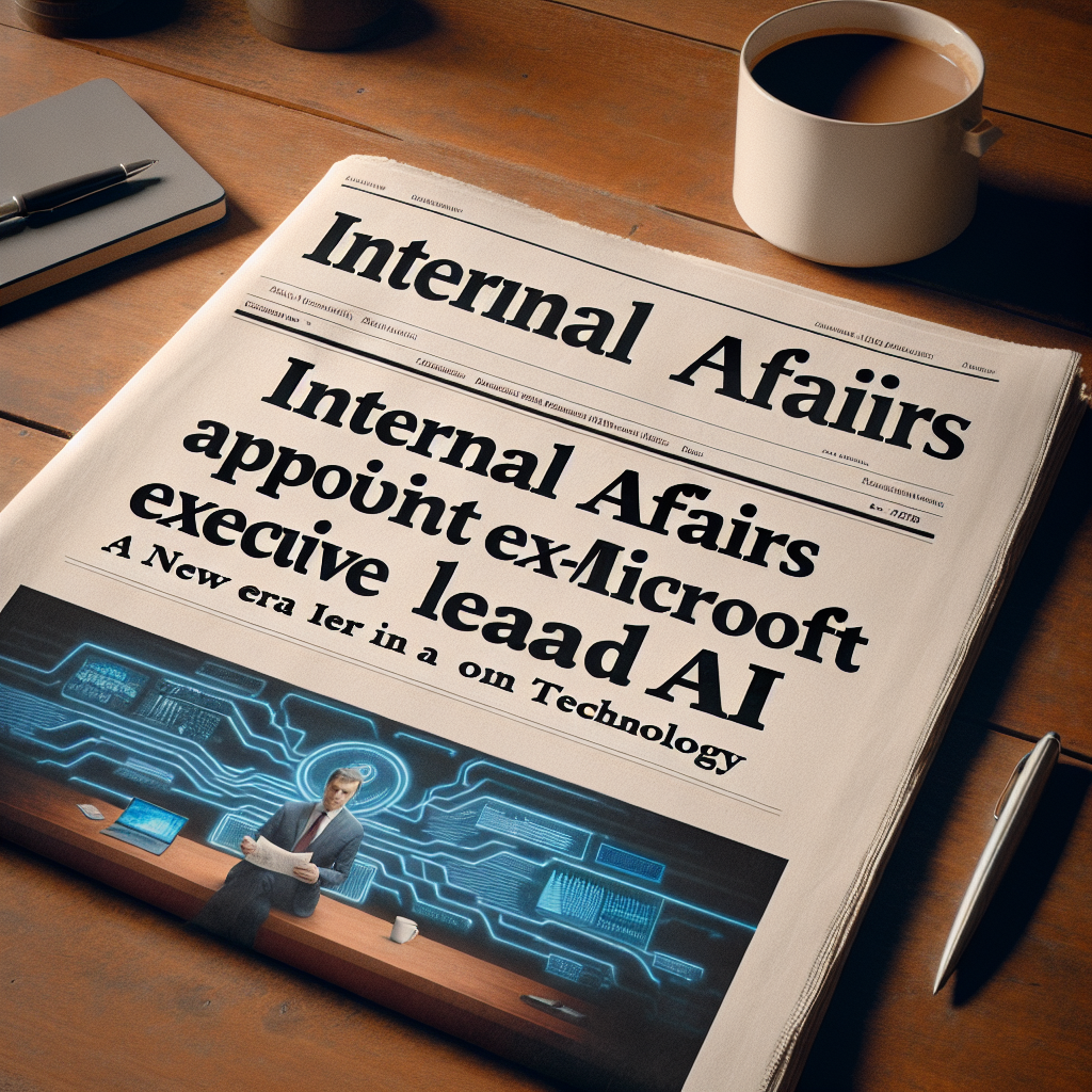 Asuntos Internos nombra ex-Microsoft para liderar IA