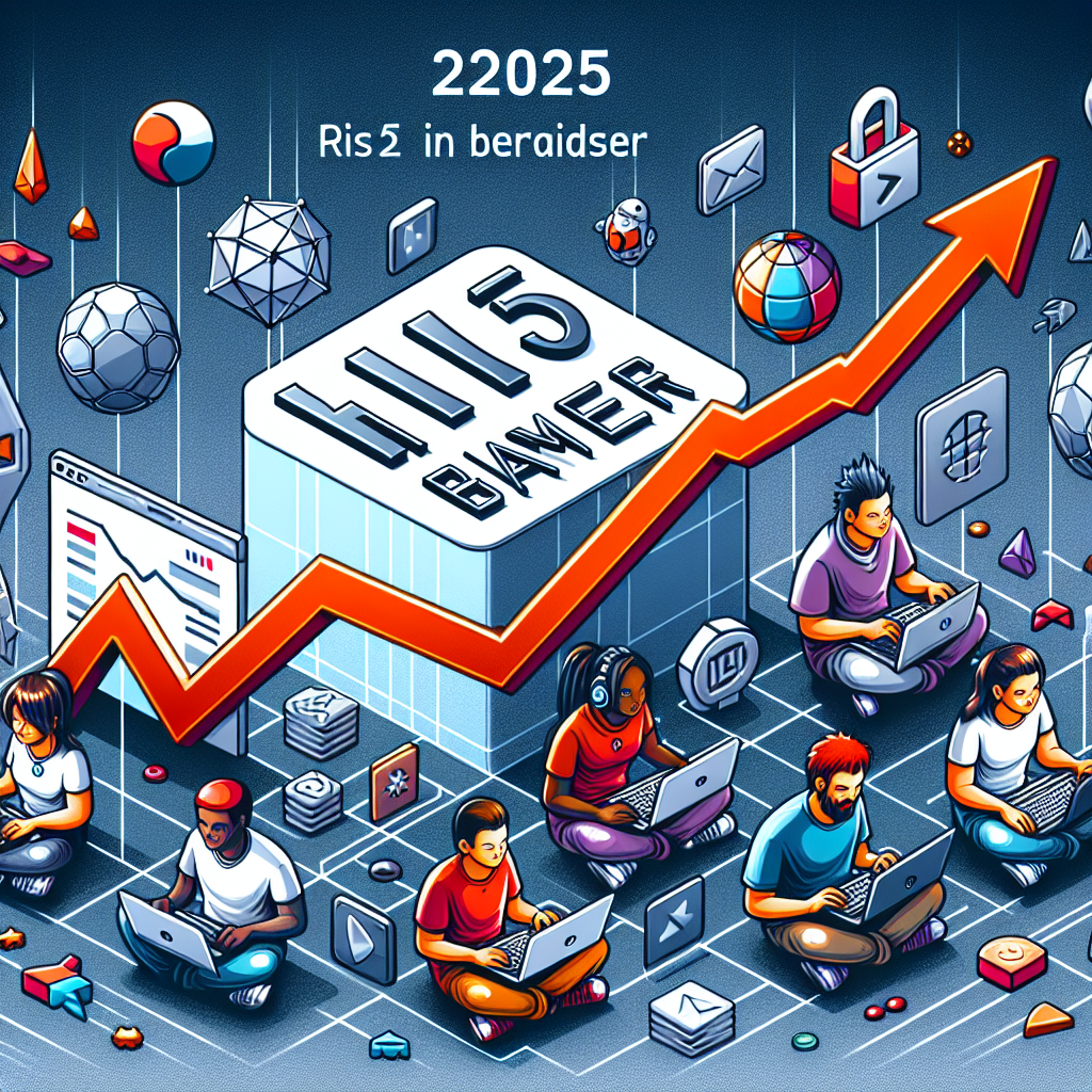Auge HTML5 en juegos de navegador 2025