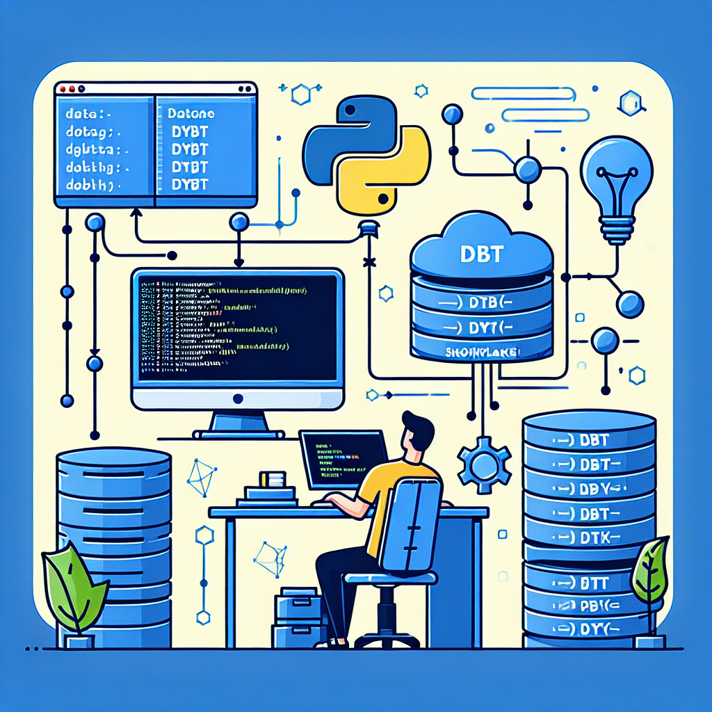 Automatiza DBT y Snowflake local con Python