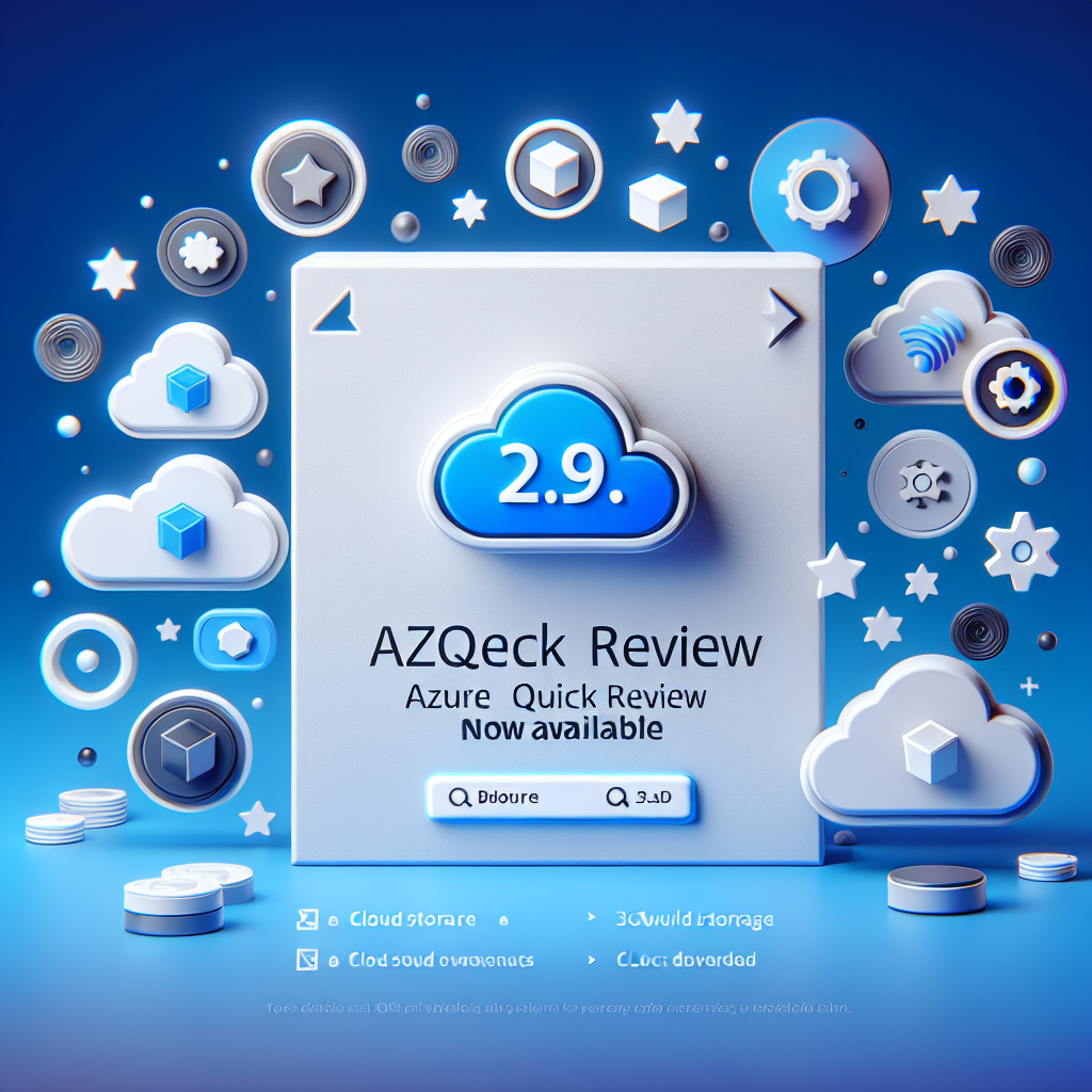 Azure Quick Review (azqr) v2.9.0 ya disponible