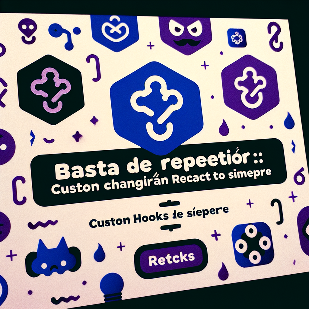 Basta de Repetir: Custom Hooks que cambiarán React para siempre