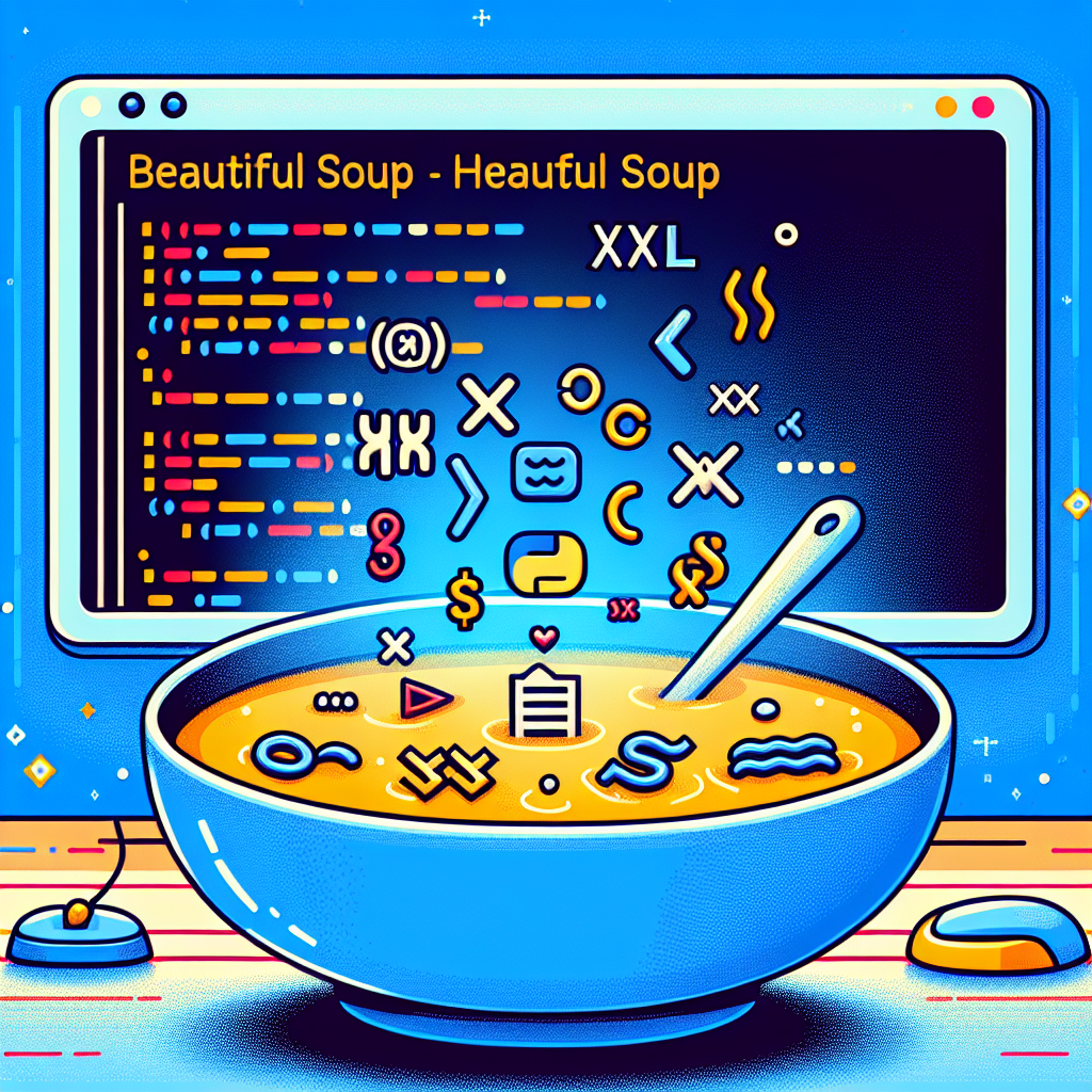 Beautiful Soup: Analizador HTML y XML en Python