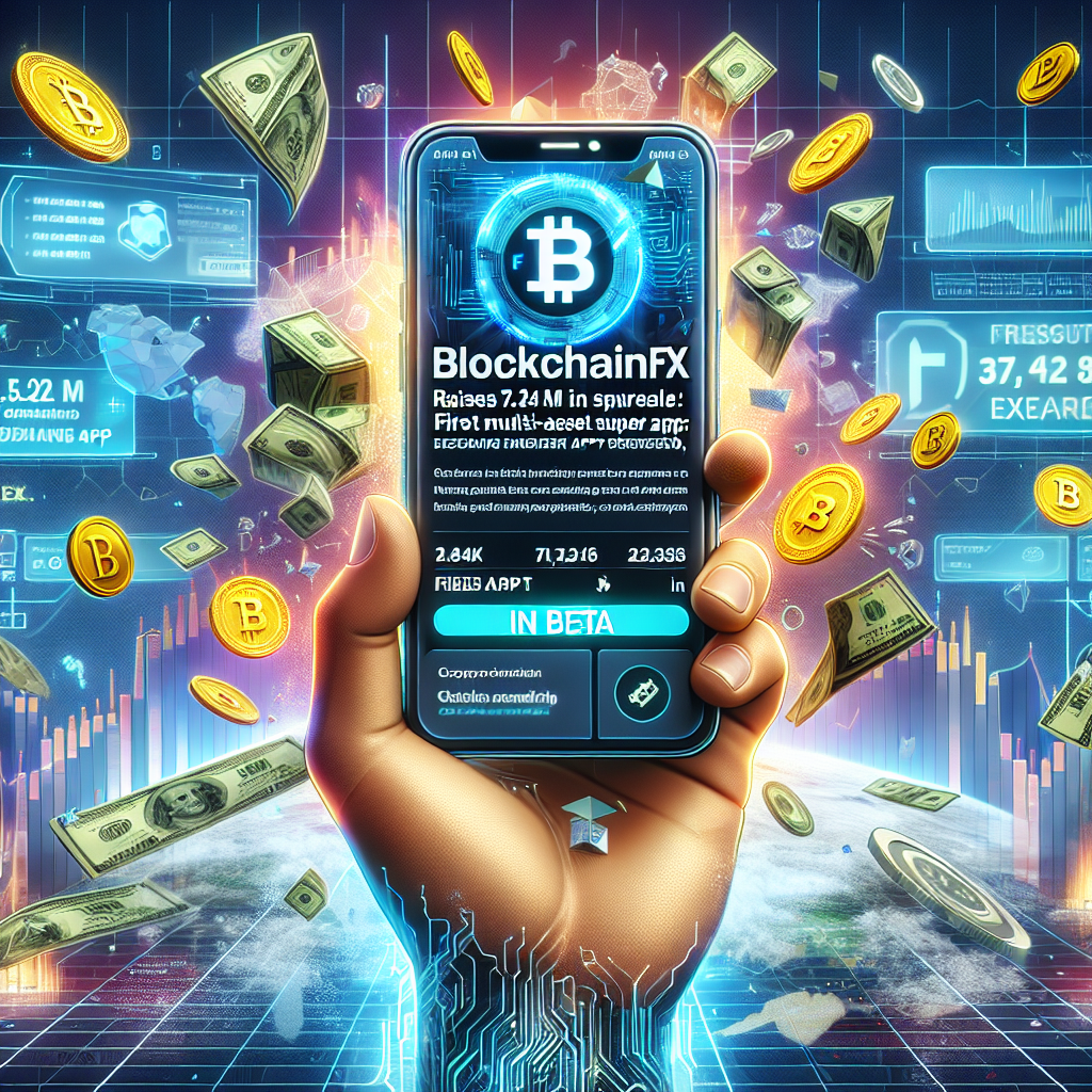 BlockchainFX recauda 7,24 M en preventa; primera súper app multiactivos en beta