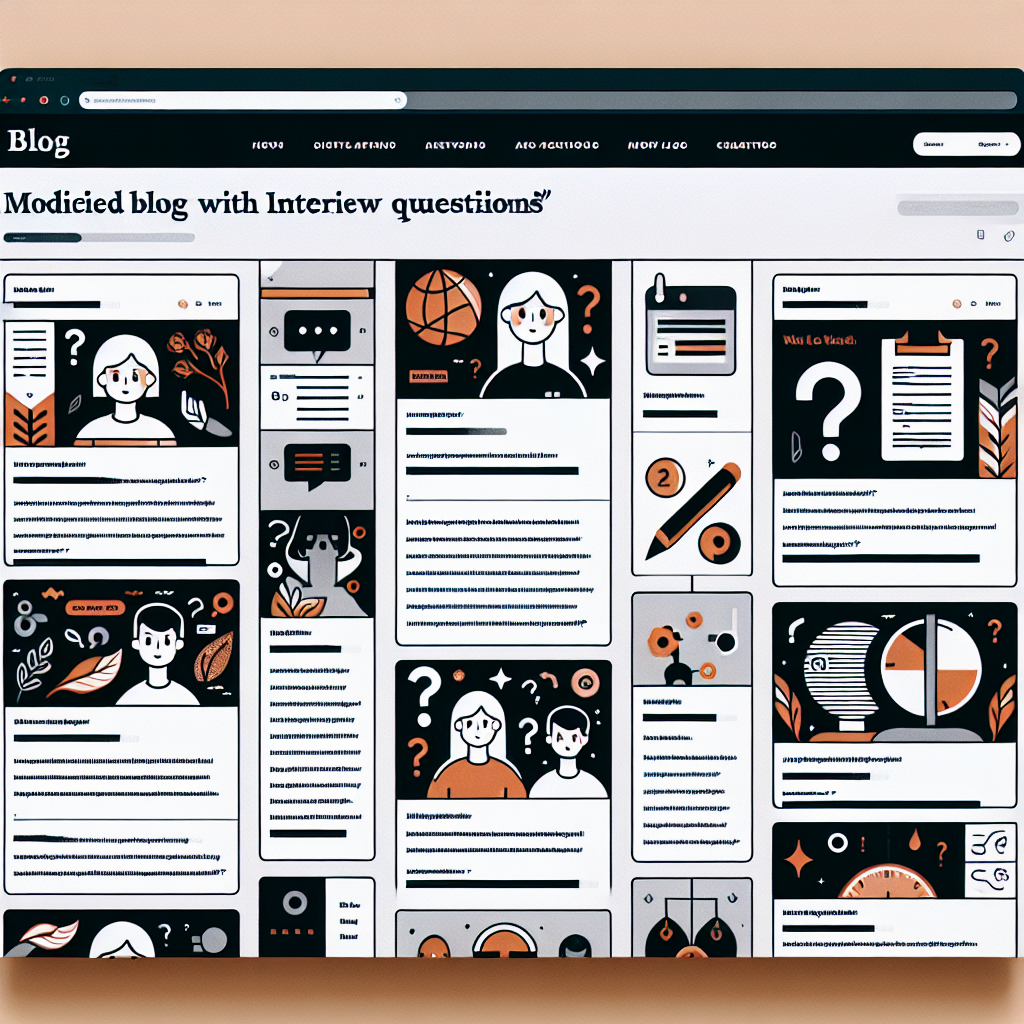 Blog Modificado con Preguntas de Entrevista