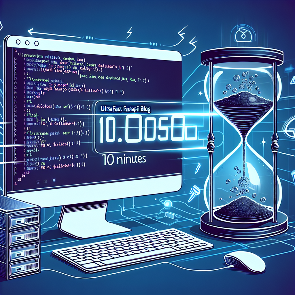 Blog ultrarápido de FastAPI: 10 minutos de la primera línea al despliegue