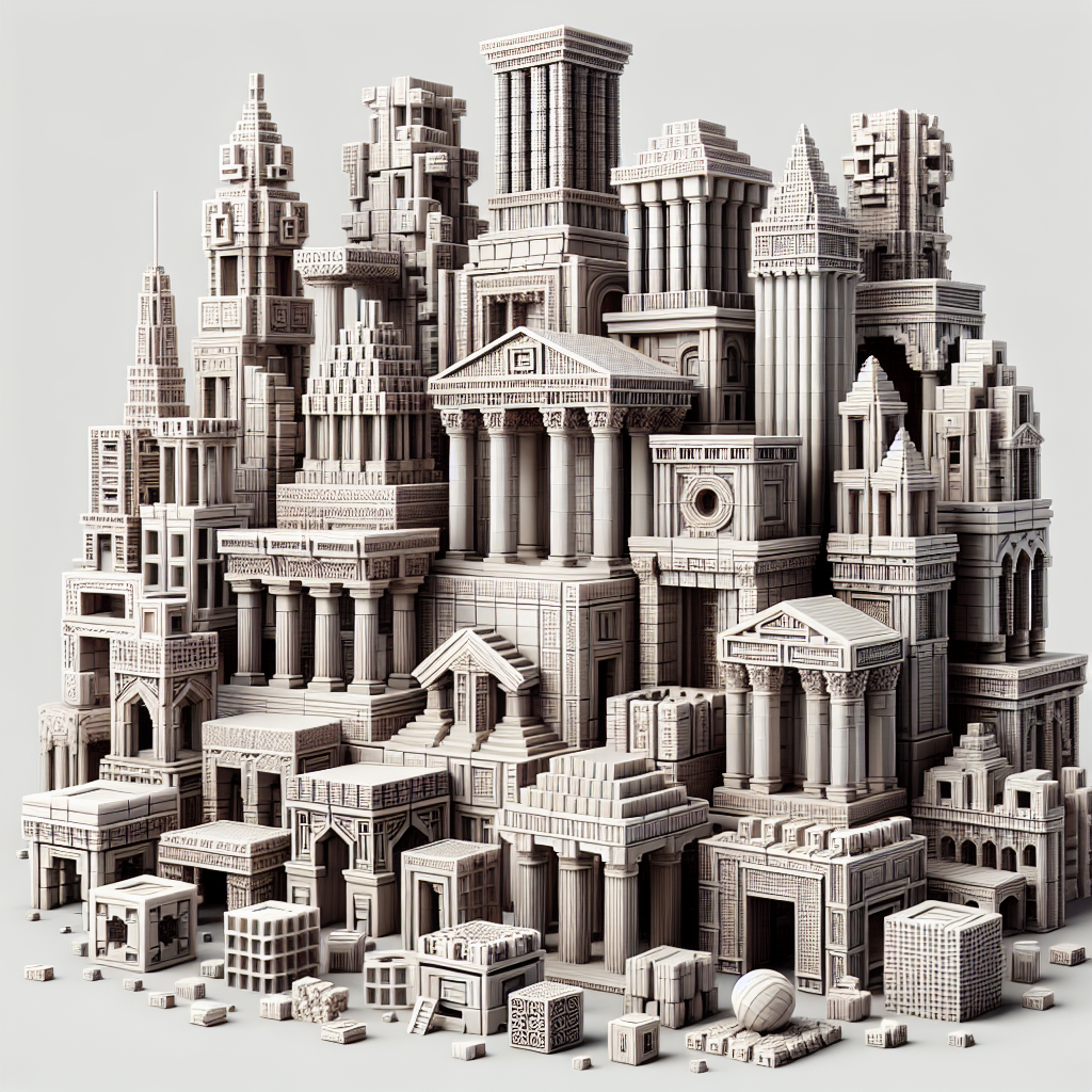 Bloques Arquitectónicos 3D