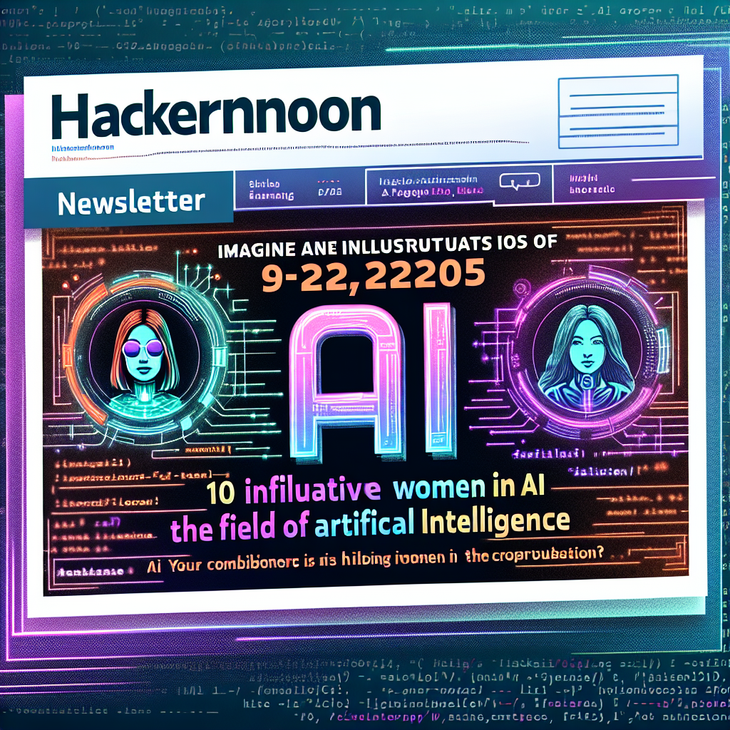 Boletín de HackerNoon: 10 Mujeres Influyentes en IA (9/22/2025)