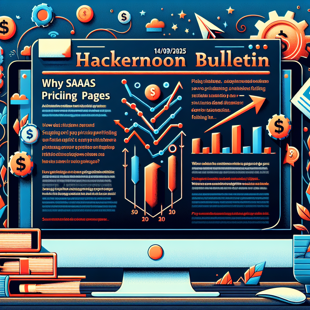Boletín de HackerNoon: Por qué fallan las páginas de precios SaaS (14/09/2025)