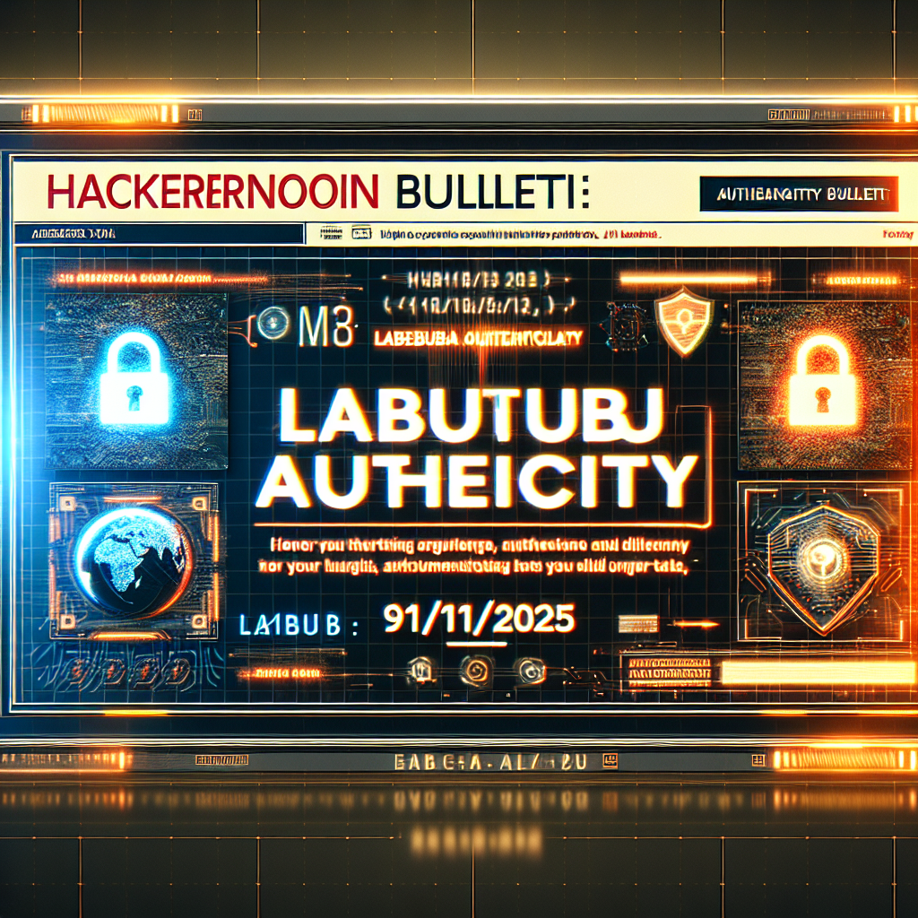 Boletín HackerNoon: Guía de Autenticidad de Labubu (9/11/2025)