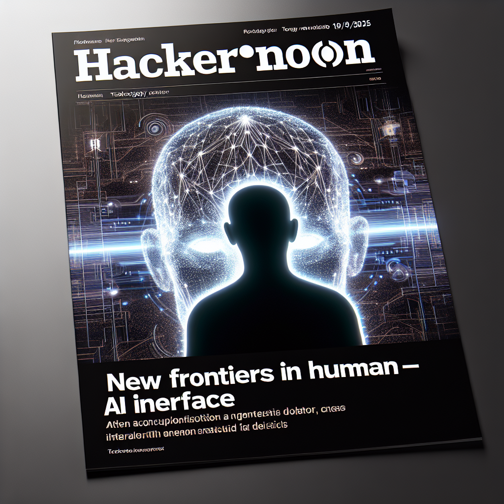 Boletín HackerNoon: Nuevas fronteras en la Interfaz Humano-IA (19/9/2025)