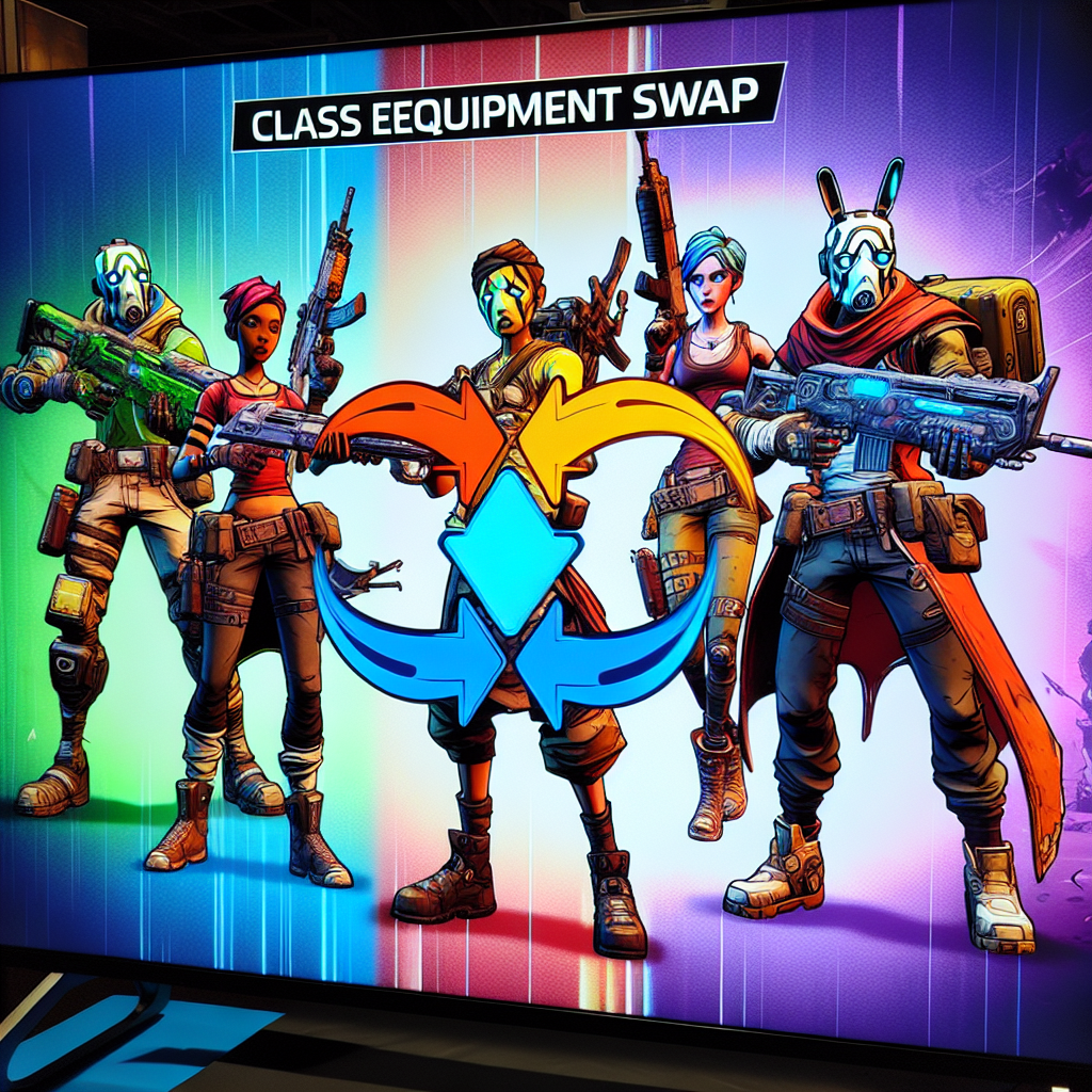 Borderlands 4: Intercambio de equipo entre clases