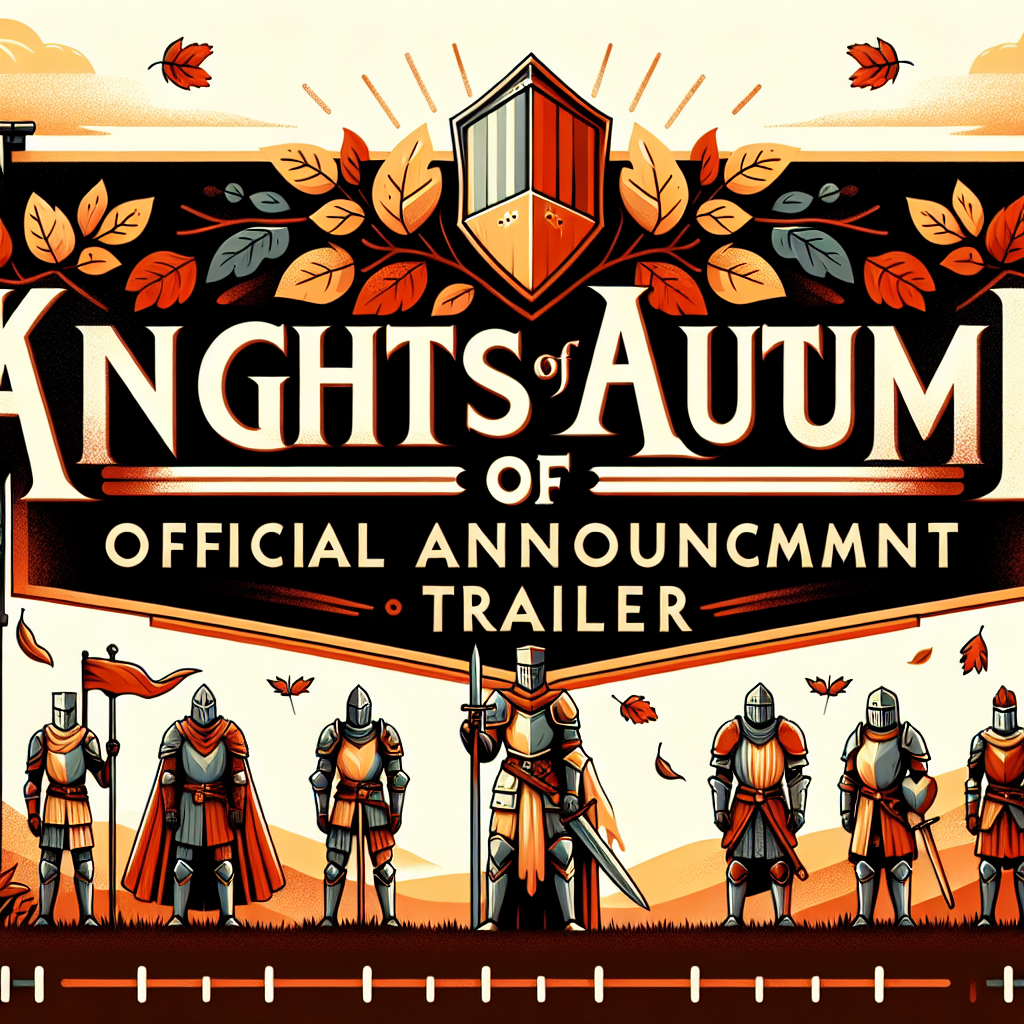 Caballeros del Otoño: Tráiler de Anuncio Oficial