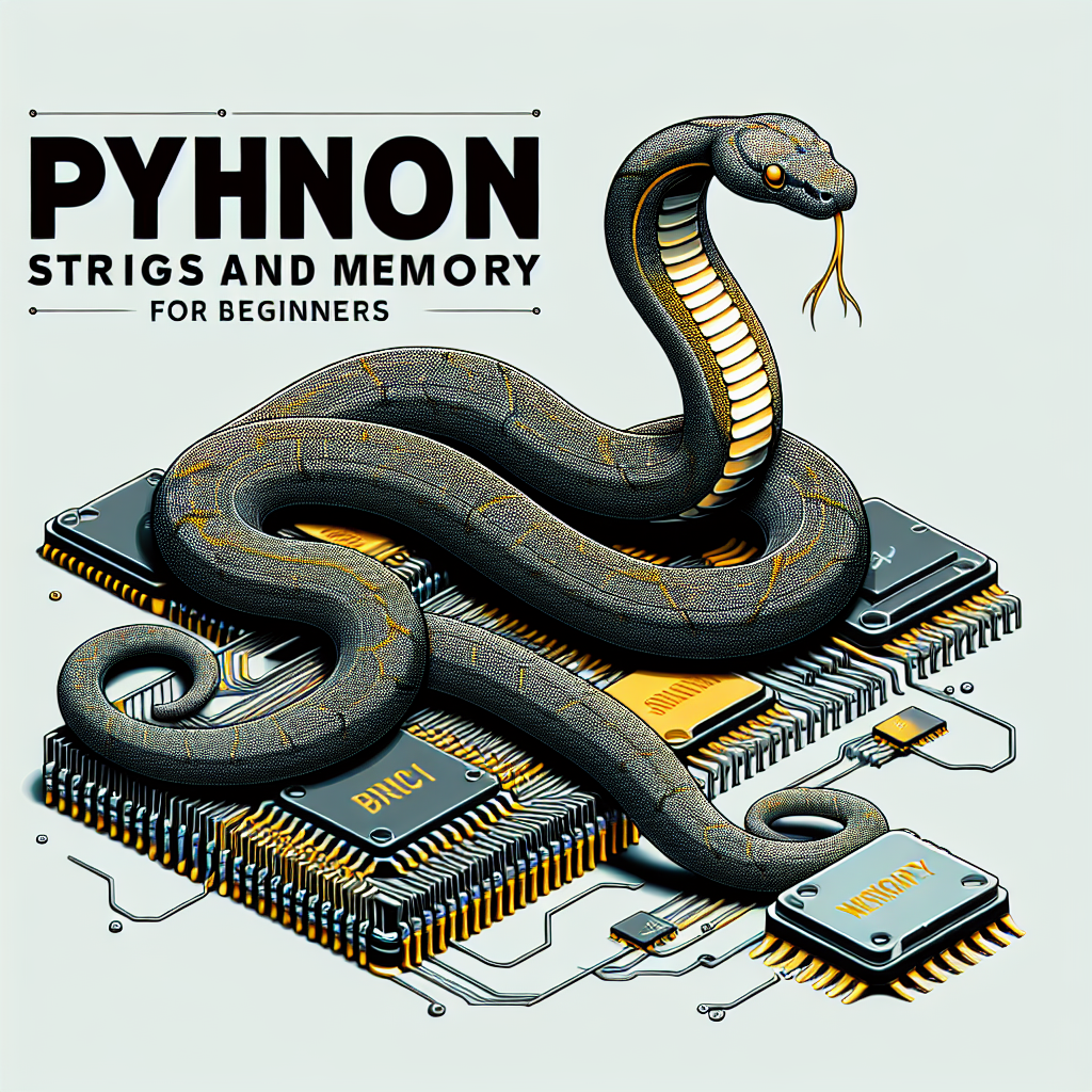 Cadenas de Python y memoria para novatos