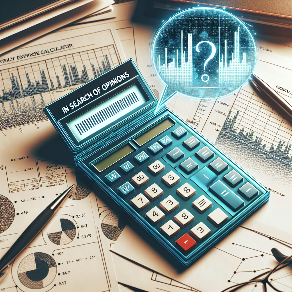 Calculadora de Gastos Mensuales — Busco Opiniones
