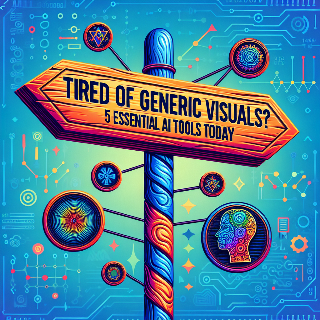 Cansado de Visuales Genéricos? 5 Herramientas de IA Esenciales Hoy
