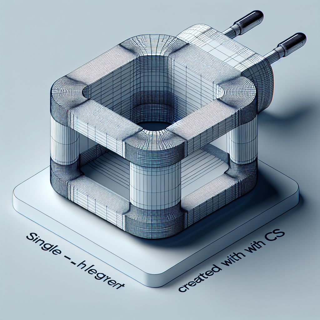 Cargadores de un solo elemento: 3D con CSS