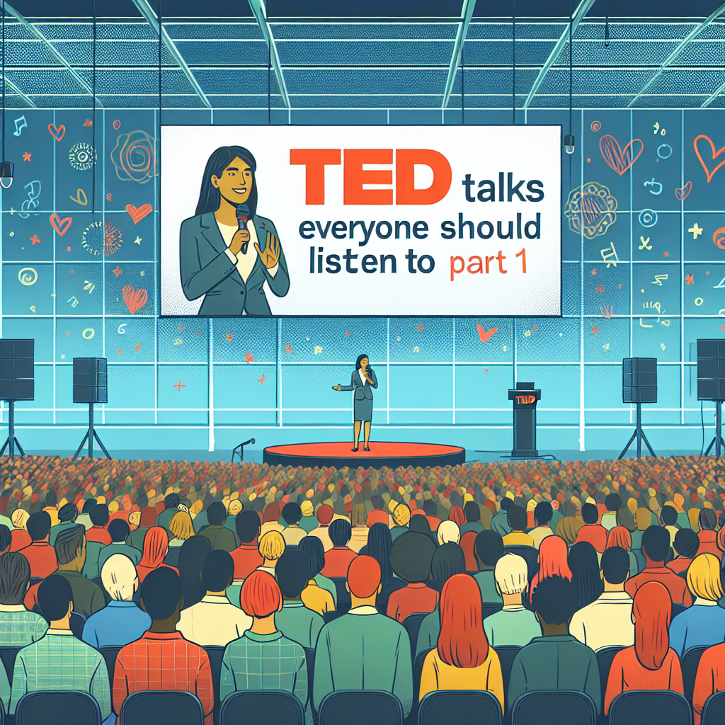 Charlas TED que todos deberían escuchar - Parte 1