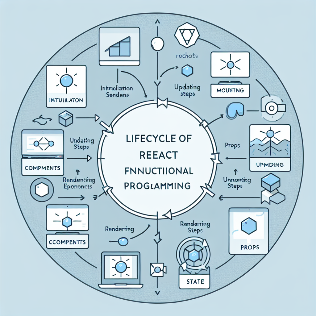 Ciclo de Vida de React en Programación Funcional
