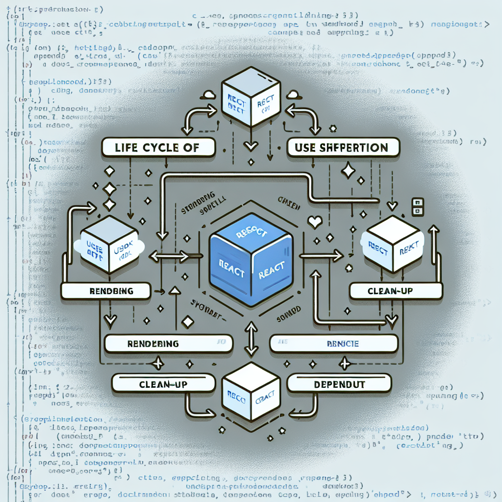 Ciclo de vida de useEffect: Sincronización en React