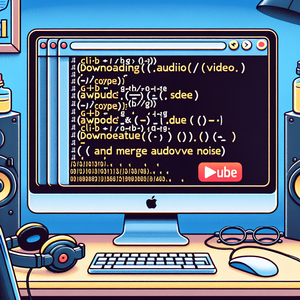 CLI para YouTube: Descargar y Fusionar Audio/Video, Quitar Ruido