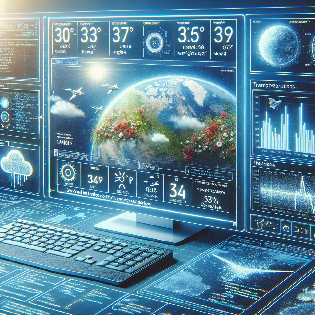Clima y asombro: tablero con KendoReact