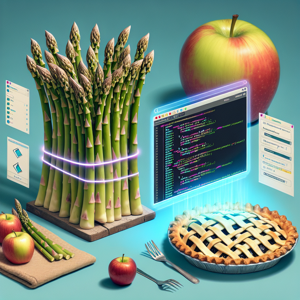 Codifica con Espárragos: Salvando Manzanas de Tartas