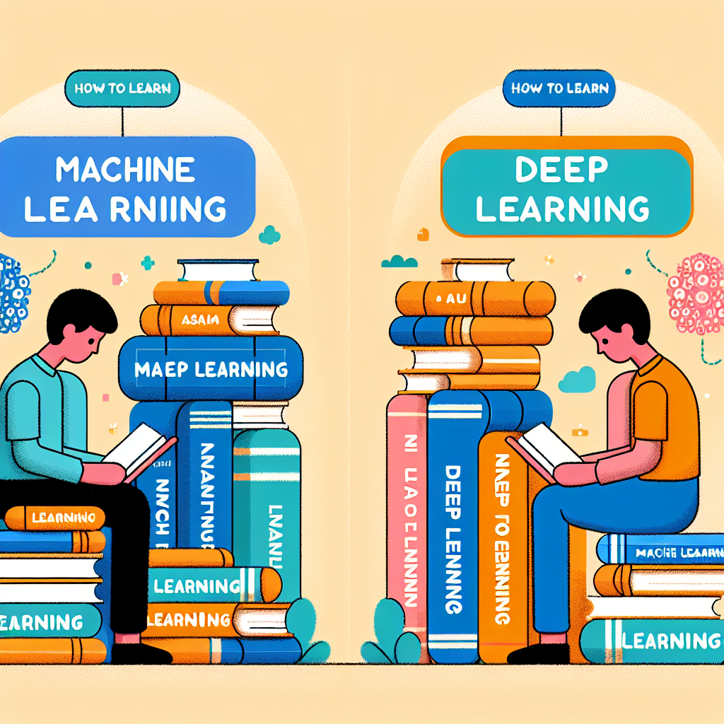 Cómo aprender Machine Learning vs Deep Learning