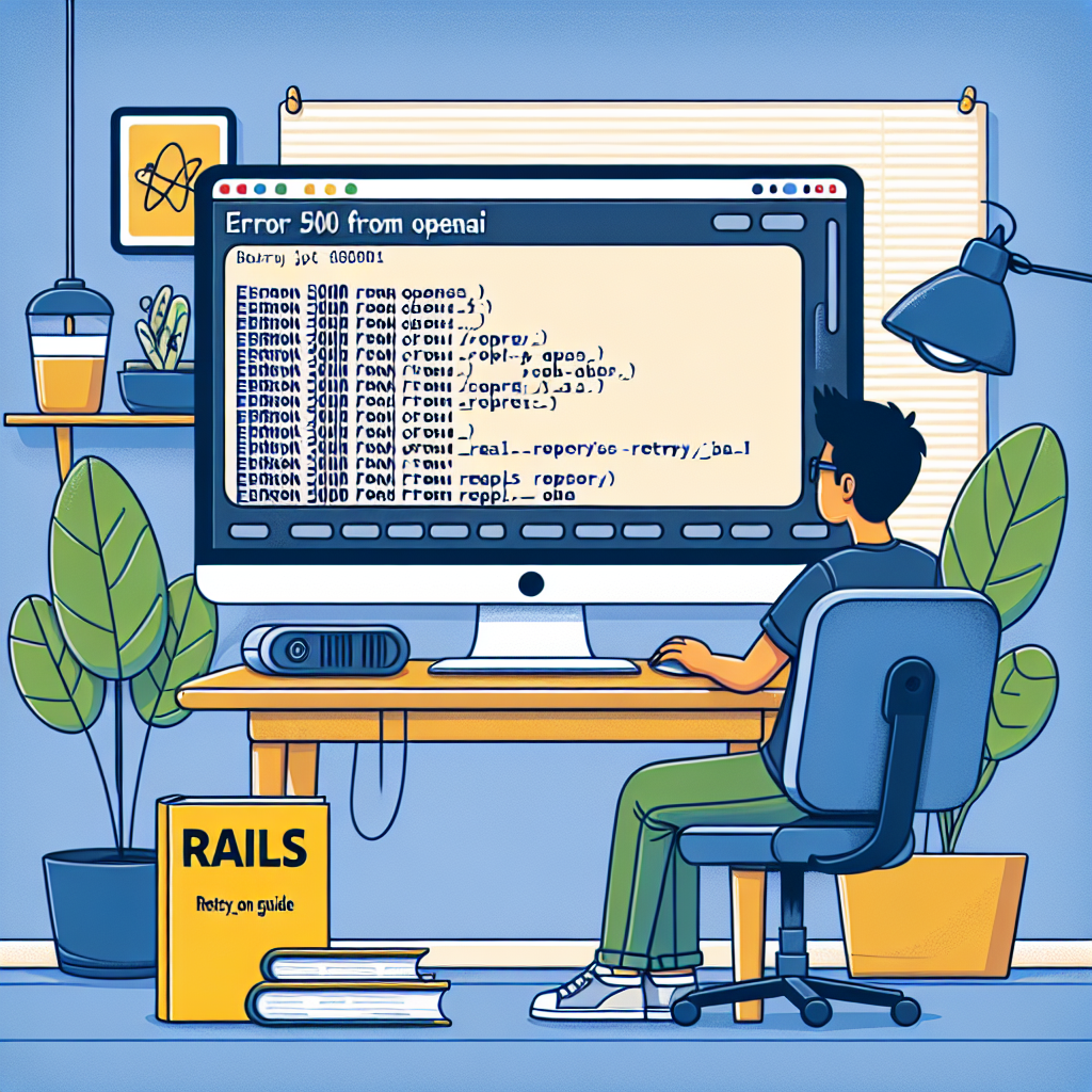 Cómo arreglar errores 500 aleatorios de OpenAI en Rails con retry_on