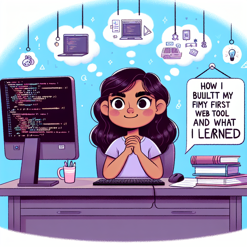 Cómo Construí Mi Primera Herramienta Web y Qué Aprendí
