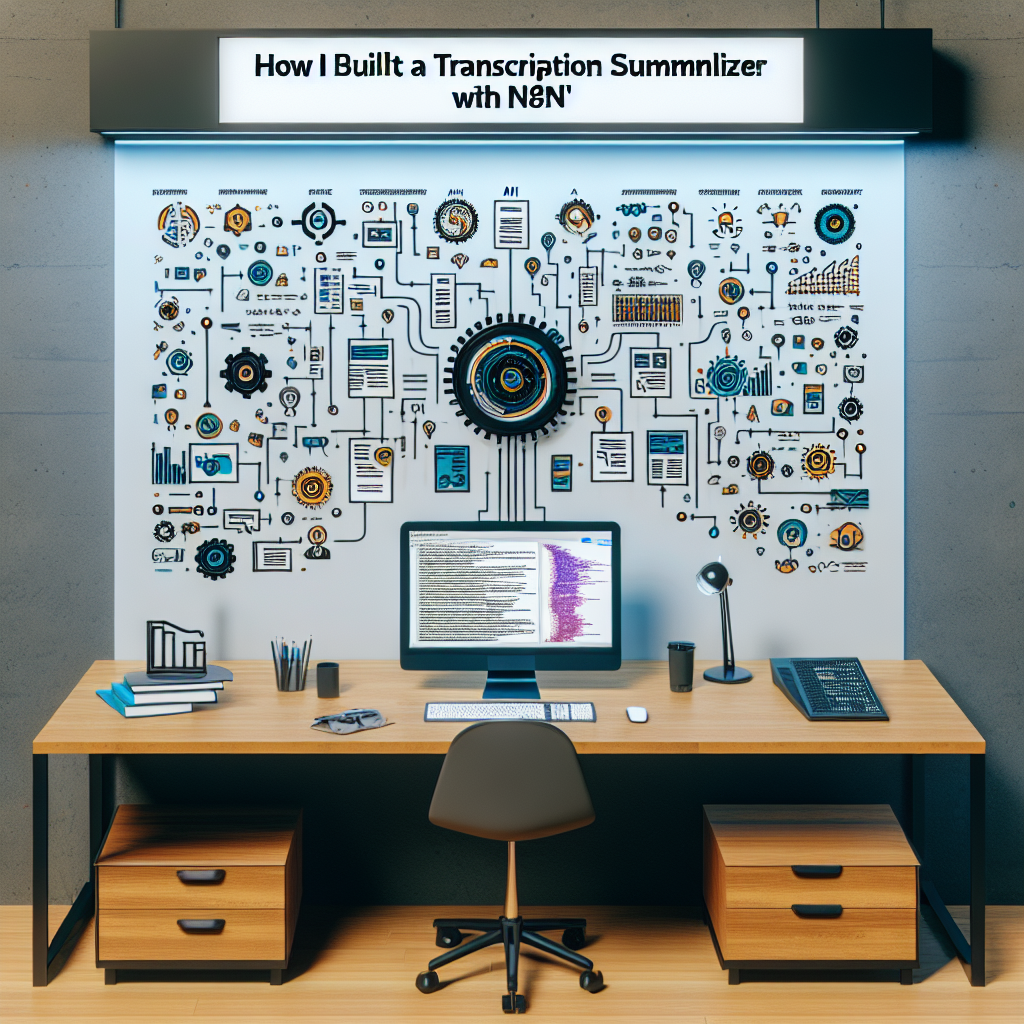 Cómo construí un resumidor de transcripciones con IA y n8n