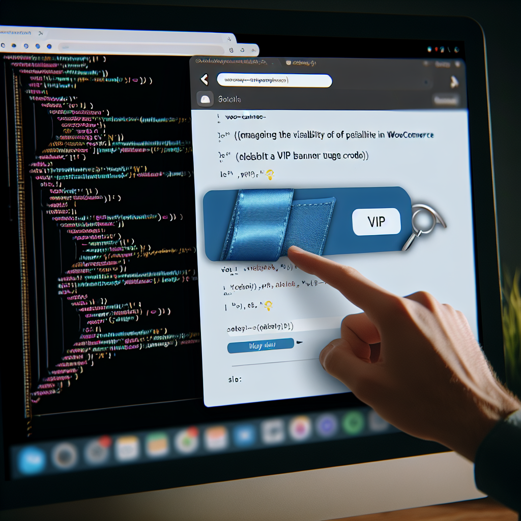 Cómo controlar la visibilidad del banner VIP en WooCommerce con código
