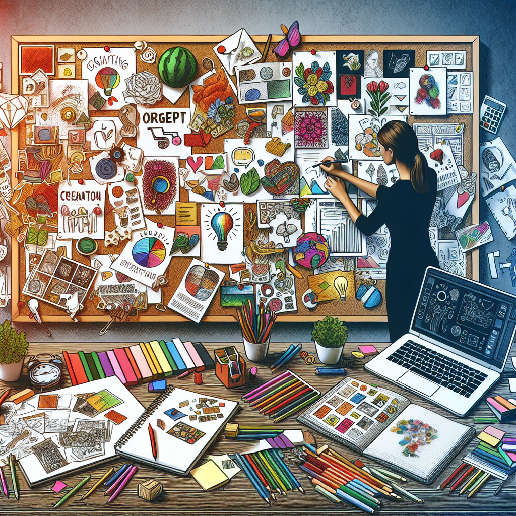 Cómo organizo mis inspiraciones creativas para mis proyectos