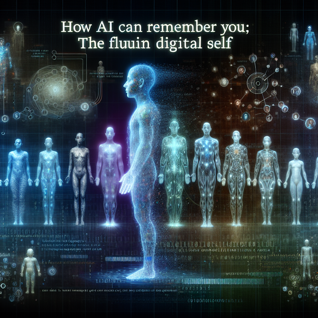 Cómo puede una IA recordarte: el yo digital fluido