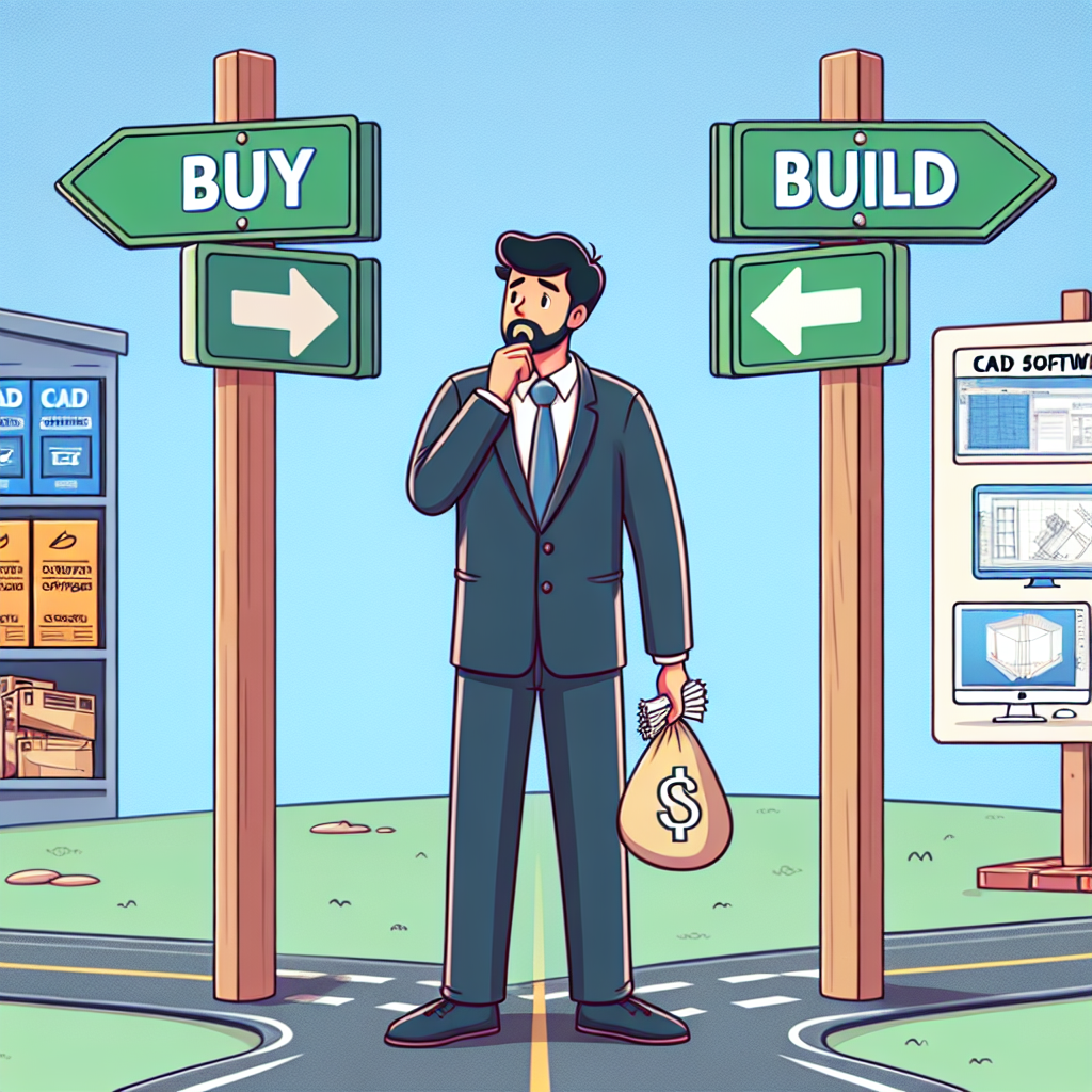 Comprar o Construir: la Decisión del Gestor CAD