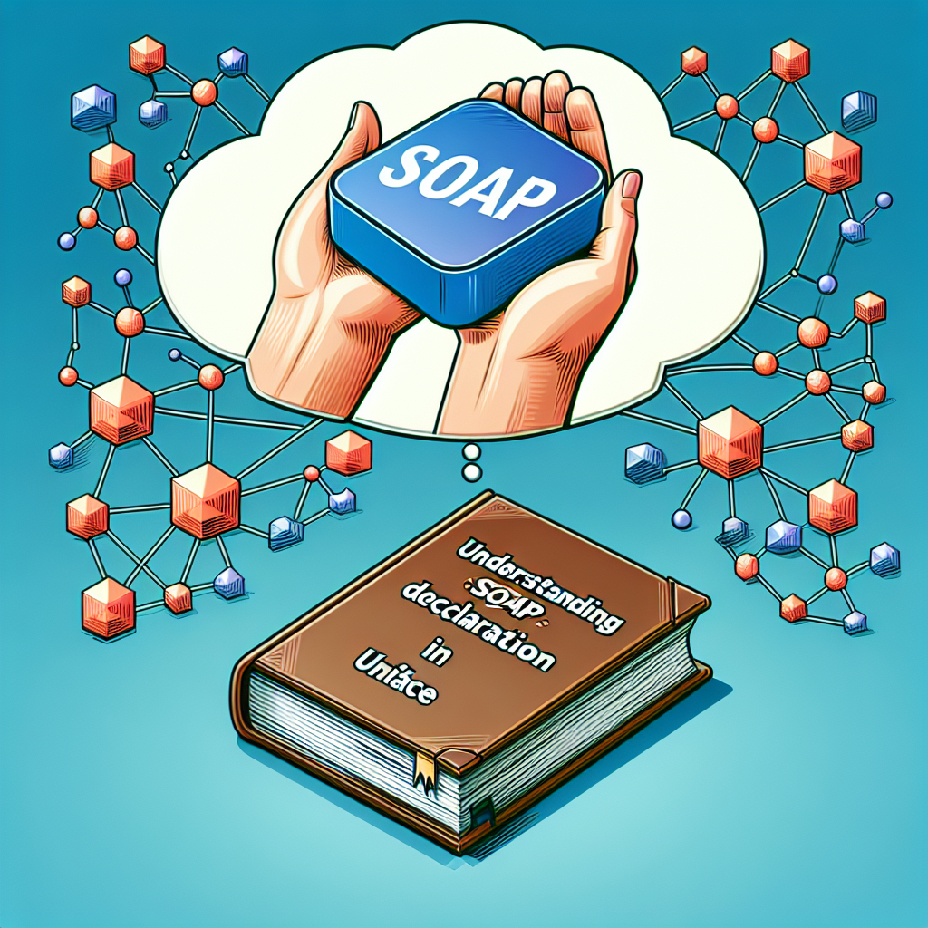 Comprendiendo la Declaración SOAP en Uniface 10.4